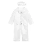 Boys 5 Piece White Christening Set