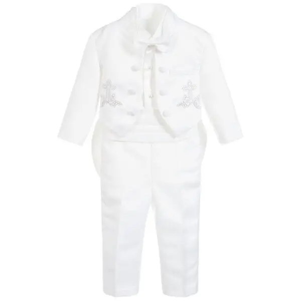 Boys 5 Piece Baby Suit Set