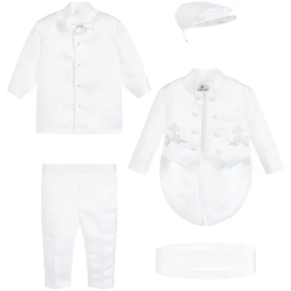 Boys 5 Piece Baby Suit Set