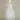 White Embroidered Tulle Long Gown - Bonnie