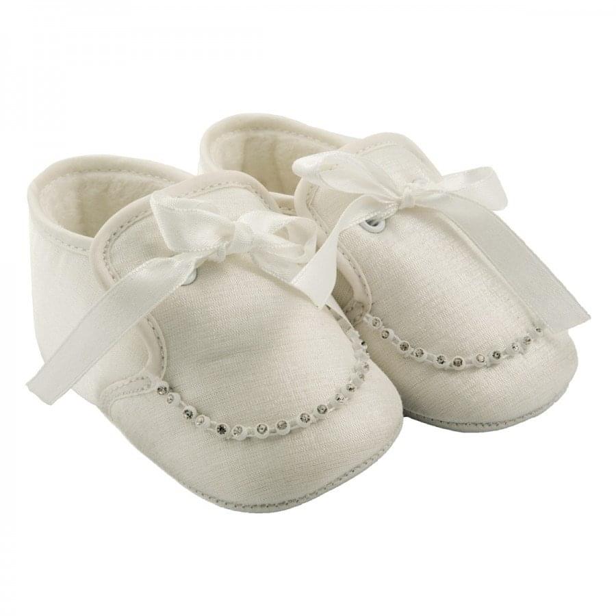 Ivory Diamante Shoes | Baby Footwear | Shoes | Freckles