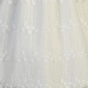 Embroidered Tulle Christening Gown - Camilla