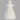 White Cotton Embroidered Christening Gown