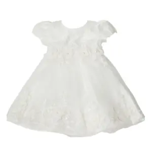 Ivory Sparkle & Lace Occasional Dress