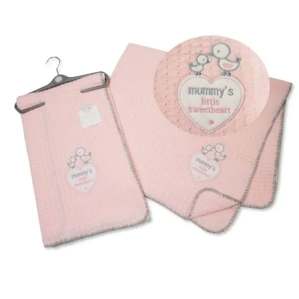 Baby Hanger Shawl - Pink