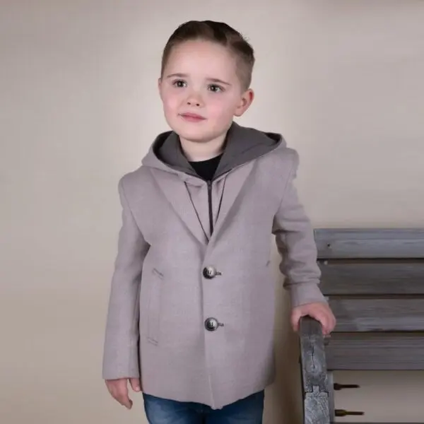 Boys Winter Blazer Jacket