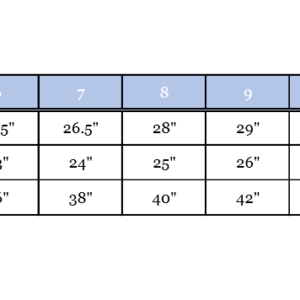 Size Chart Little People