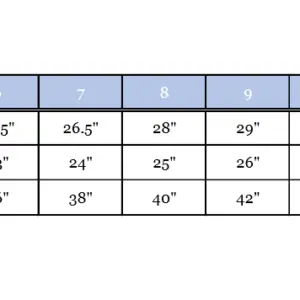 Size Chart Little People