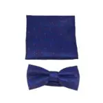 Royal Blue & Red Bow-Tie Set