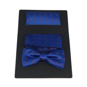 Blue & Red Bow-Tie Set