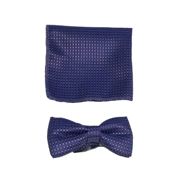 Purple Bow-Tie Set