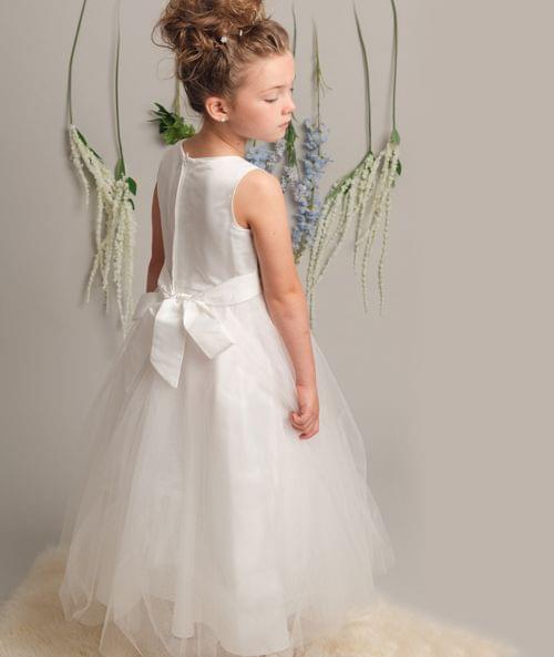 Ballerina length hot sale communion dresses