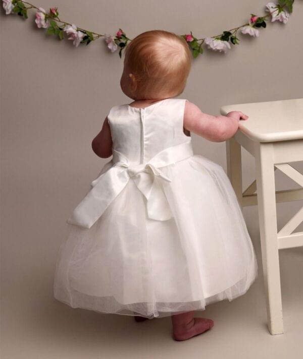 Girls Embellished Christening Dress