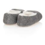Boys Grey Soldier Slippers – Back