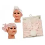 Baby Girls Pink Headband Set