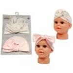 Baby Girls Cotton Turban Set