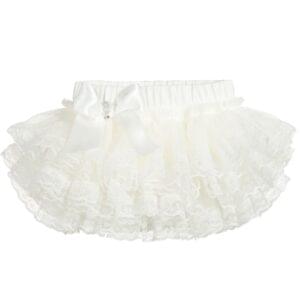 Ivory Cotton & Lace Knickers