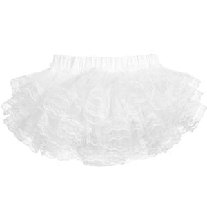 White Cotton & Lace Knickers