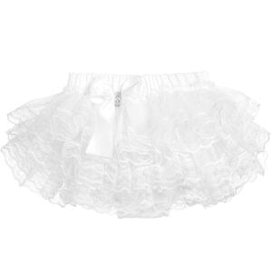 White Cotton & Lace Knickers