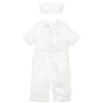 White Brace Christening Outfit