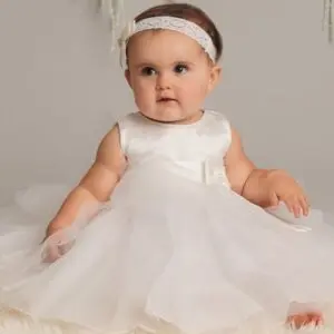 Baby Girls Satin Band Dress