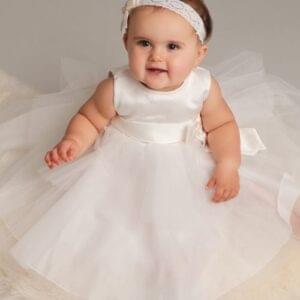 Baby Girls Satin Band Dress