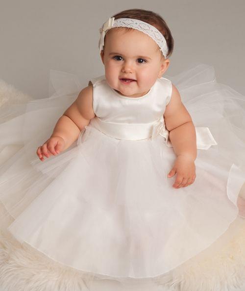 Baby Girls Satin Band Dress