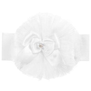 Baby Girls White Headband