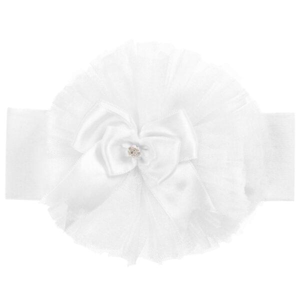 Baby Girls White Headband