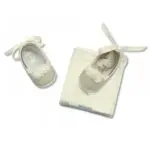 Baby Girl Cream Christening Shoes