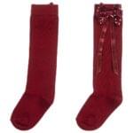 beau-kid-dark-red-long-sequin-bow-socks-271032-2e4adfa6d78346747399ac33e46d8013b724b0f5