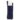 Navy Blue Long Sequin Bow Sock