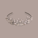 Diamond & Pearl Silver Tiara