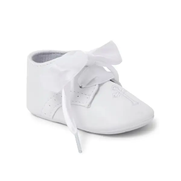 Baby Boy Patent Cross Shoes