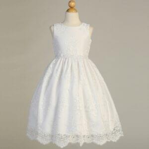 Corded Embroidery Lace Tulle Dress