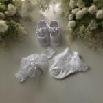 Girls Christening Accessories Bundle